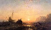 Mauritz F H Haas Fishermen off Grand Manan oil painting